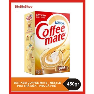 Bột kem coffee mate 450gram - Nestle. Pha trà sữa, cà phê.
