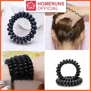 SET 5 Dây Buộc Tóc Nhựa Dạng Lò Xo Siêu Bền #A28