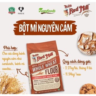 BỘT MÌ NGUYÊN CÁM BOB’S RED MILL 500g