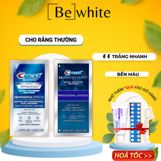 Miếng dán trắng răng Crest Professional CHÍNH HÃNG MỸ - Miếng dán Crest giúp hàm răng trắng sáng