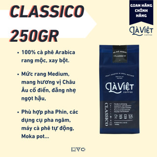Cà Phê Bột LÀ VIỆT Classico 100% Arabica 250g Vị Hài Hòa