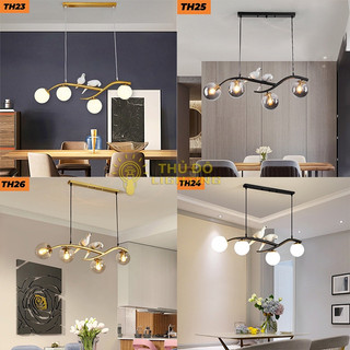 Đèn Thả Đôi Chim 8816 / 8818, Sang Trọng, Hiện Đại - Tặng Kèm Bóng Led Vàng 5w,Bảo Hành 12 Tháng