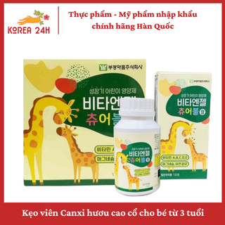Kẹo viên bổ sung canxi cho bé từ 3 tuổi