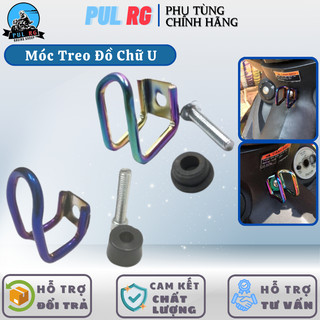 Móc treo đồ xe máy titan xi màu mẫu chữ u ngắn cho xe Wave Dream Sirius Winner Ex150
