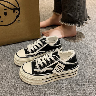  GIẦY Canvas rách viền mới đế cao miniiimin  35 40 kèm video 