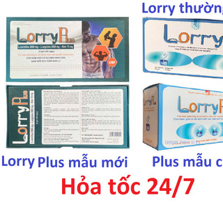 Lorry nay có thêm Lorry Plus hỗ trợ tăng cường khả năng sinh sản nam giới hiệu quả hơn