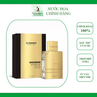 Nước hoa Al Haramain Perfumes Amber Oud Gold Edition