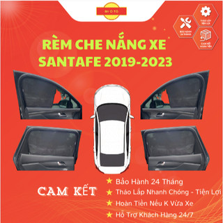 Rèm Che Nắng Loại 1 Chính Hãng Mr Ô Tô ,Thiết Kế Cho Xe HYUNDAI SANTAFE 2019-2023. Bảo Hành 24 Tháng