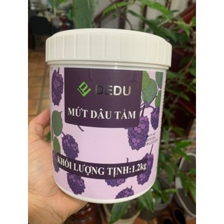 Mứt DÂU TẰM loại có nguyên trái dùng để làm trà dâu tằm hạt sen chuẩn vị