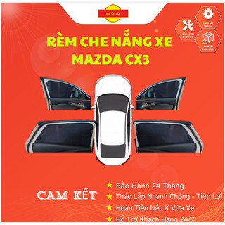Rèm Che Nắng Loại 1 Chính Hãng Mr Ô Tô ,Thiết Kế Cho Xe MAZDA CX3   Bảo Hành 24 Tháng