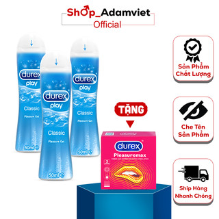 [GIÁ SỈ] Gel Durex Play Classic 50ml - Chính Hãng , Gel Bôi Trơn, Tăng Độ Ẩm Cho Âm Đạo.