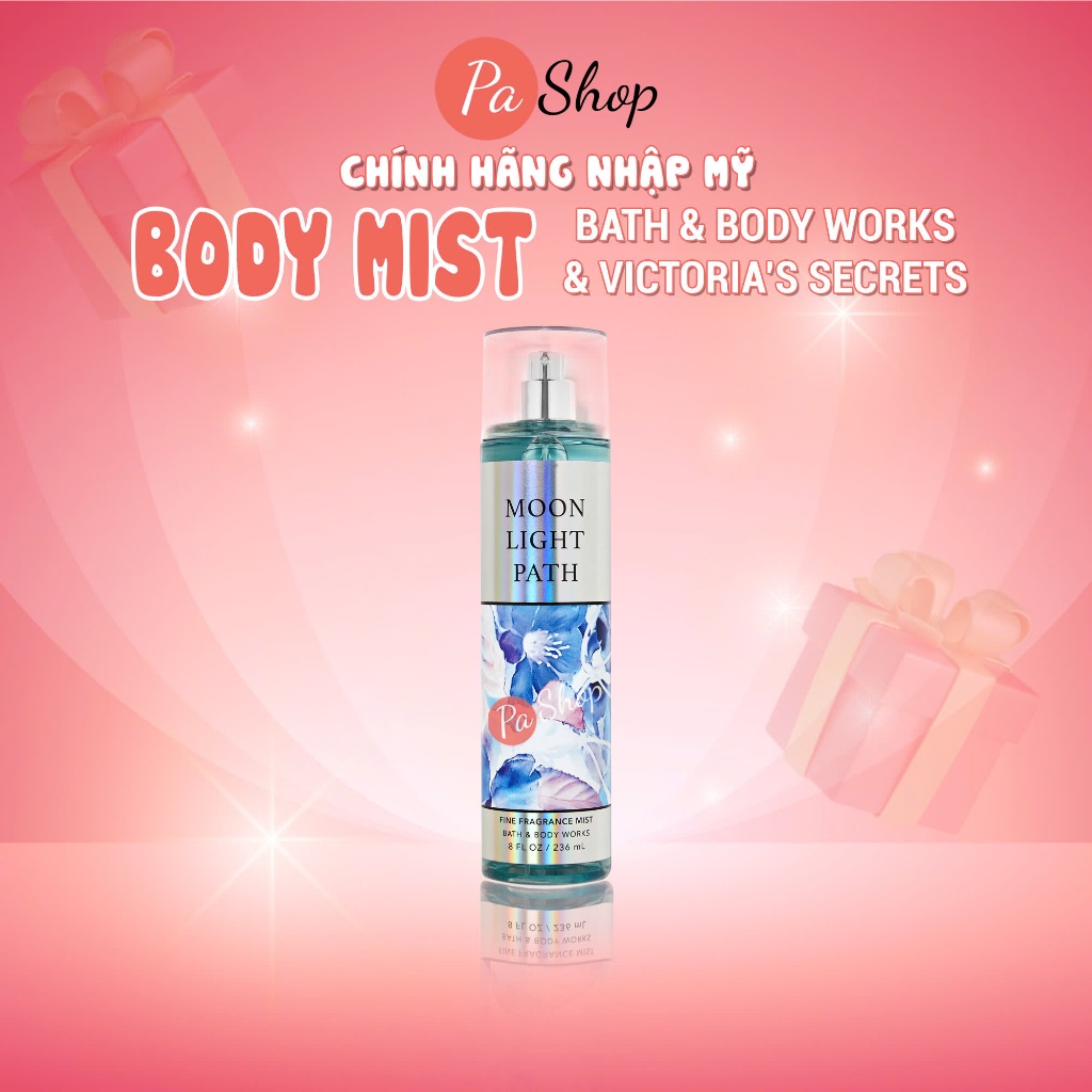Xịt thơm toàn thân Moon Light Path 236ML