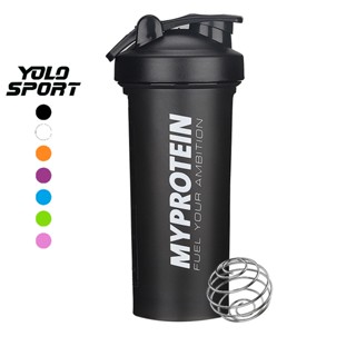 Bình Đựng Nước Tập Gym Thể Thao My Protein 600ML Chính Hãng Nhựa Nhiều Màu Cao Cấp Có Lò Xo Lắc Shaker Thể Hình Tiện Lợi