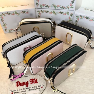 Túi nữ đeo chéo + cầm tay size 18 dây đeo bảng to 2 ngăn full màu