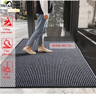 THẢM CHÙI CHÂN NỈ CỠ LỚN KT  1,2m*1,8m, THẢM CHÙI CHÂN SỢI LEN ĐẾ CAO SU, Thảm Chùi Chân Khách Sạn