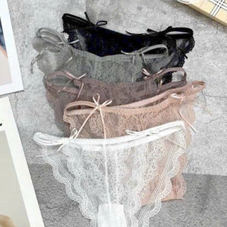 Q2824_Combo 5 quần lót Nữ ren sexy, mêm mại dây 2 bên khuyết eo