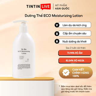 Sữa Dưỡng Thể Cấp Ẩm Dr. Bio ECO Moisturizing Lotion 500g Phục Hồi, Dịu Da