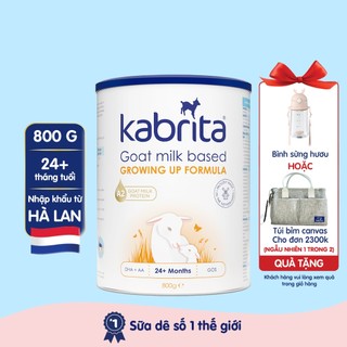 Sữa dê kabrita số 3 cho trẻ trên 24 tháng - lon 800g