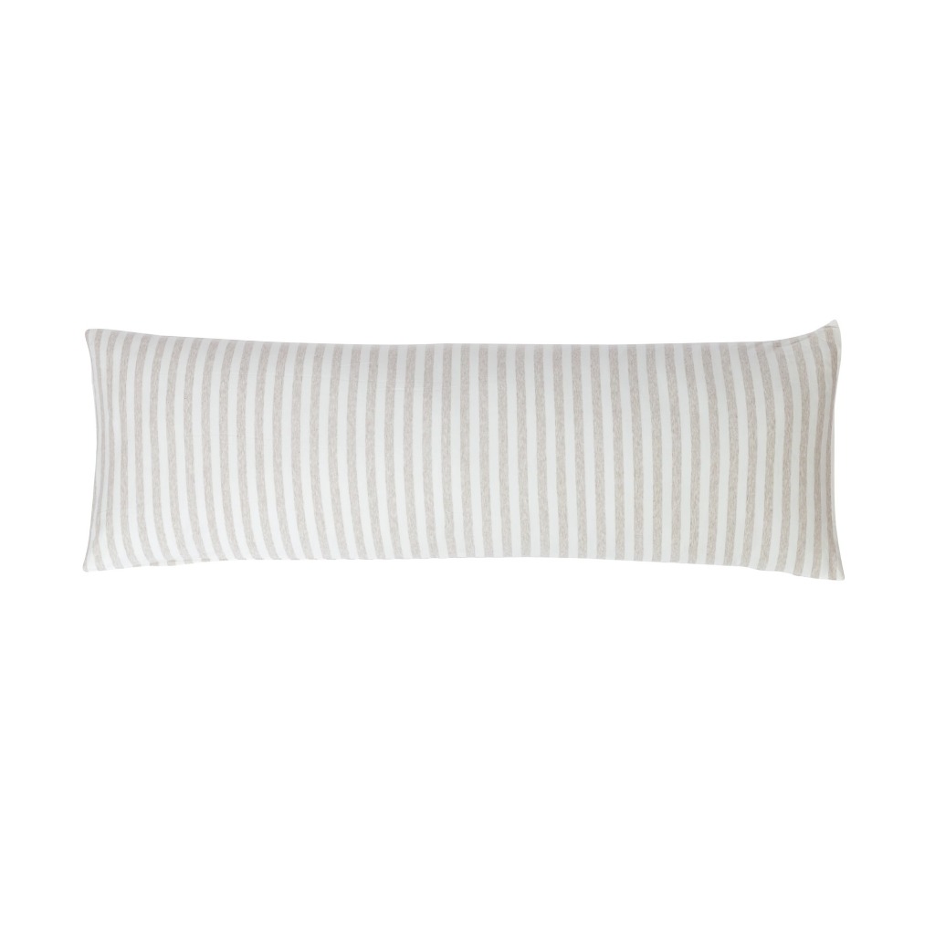 Vỏ Gối Ôm Cotton Jerey Sọc MUJI | BigBuy360 - bigbuy360.vn