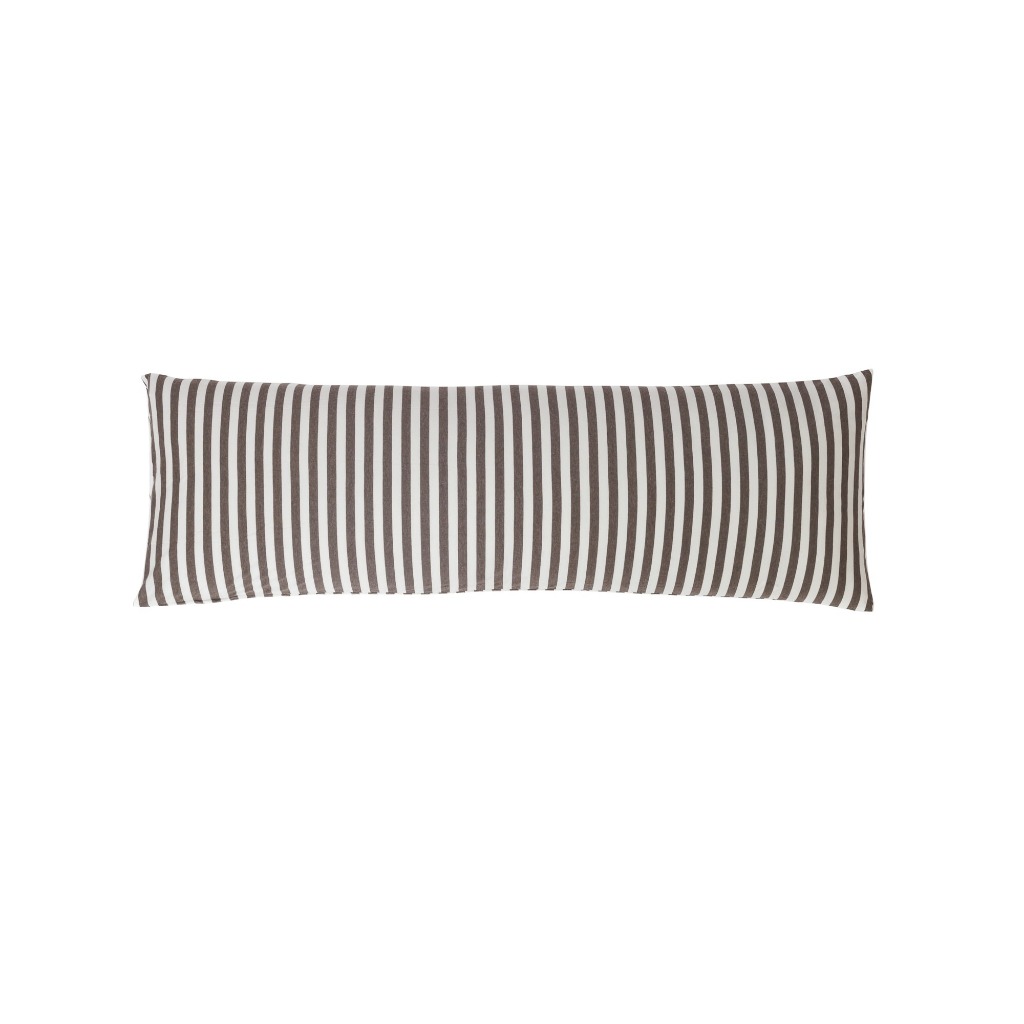 Vỏ Gối Ôm Cotton Jerey Sọc MUJI | BigBuy360 - bigbuy360.vn