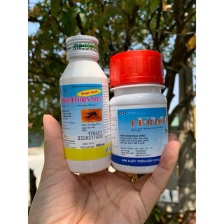 combo 2 lọ thuốc (muỗi Permethrin 50 EC 100ml + Ferdona 20SC) phun cho hộ gia đình 80 đến 120 mét vuông