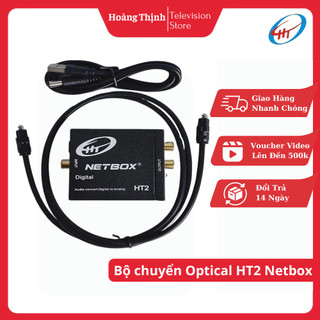 Bộ Chuyển Âm Thanh TV 4K Quang Optical Sang Audio AV Ra Amplym - HÀNG CHÍNH HÃNG NETBOX
