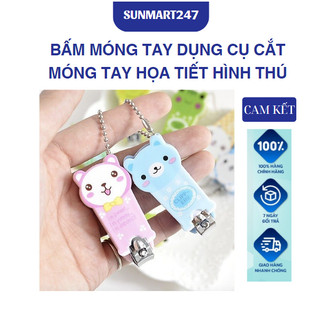 Bấm móng tay , dụng cụ cắt móng tay , họa tiết hình thú đáng yêu sunmart24h
