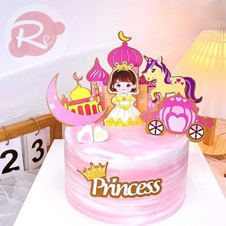 [SIÊU RẺ❤️] – SCG Princess - Trang trí bánh sinh nhật bánh kem