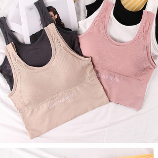 Áo bra nữ tập gym yoga aerobic thể thao kèm mút chất liệu thun dệt kim thấm hút mồ hôi co dãn 4 chiều BINSPORTS A161