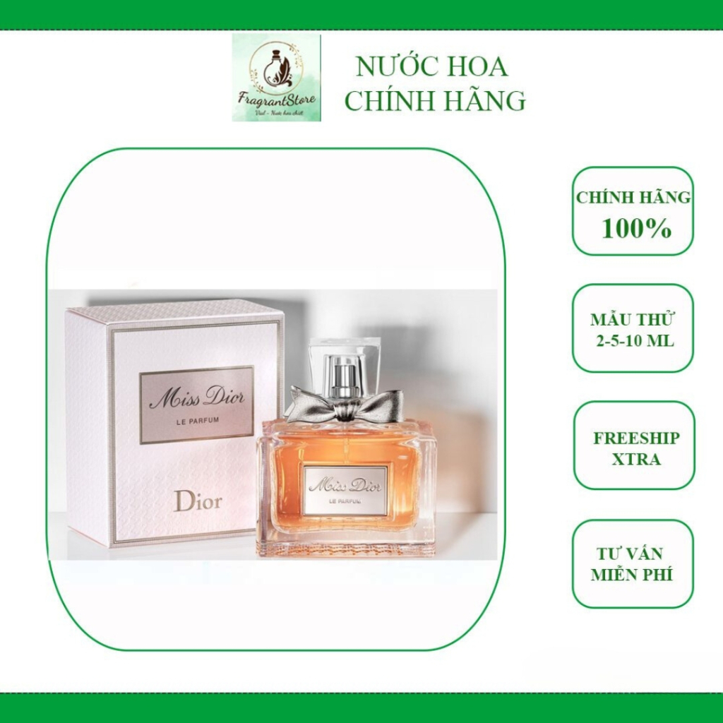Nước Hoa Miss Dior Le Parfum (mẫu thử)