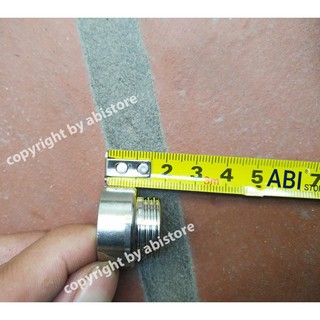 LƠ INOX NGẮN 20MM, LƠ LỤC LĂNG 15 ( 21MM  ) HÀNG DÀY ĐẸP