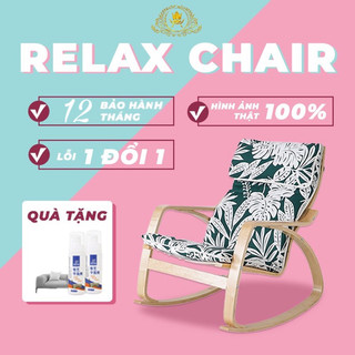  Ghế Poang Bập Bênh Thư Giãn Ghế Tựa Lưng Đọc Sách Decor Phòng Khách Phòng Ngủ 