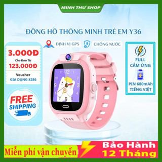  Đồng Hồ Thông Minh  Y36 Y31  Y92  Q12 . W11 Lắp Sim Nghe Gọi video  Định Vị Cảnh Báo Chống Nước Có Tiếng Việt 