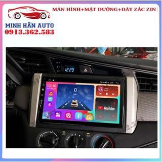 Combo màn hình x4 kèm mặt dưỡng,dây nguồn zin cho xe toyota innova 2018-2020