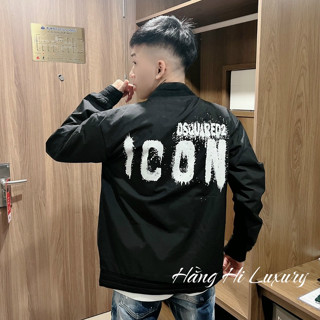  Áo Khoác Gió DSQ 330 Họa Tiết Icon Sau Lưng Chất Liệu Gió Thời Trang Nam Cao Cấp Phù Hợp Cho Nam 