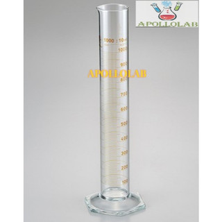 Ống đong thủy tinh 1000ml dụng cụ phòng thí nghiệm