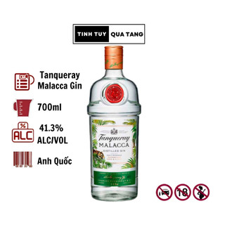 Rượu Gin Tanqueray Malacca dung tích 700ml, nồng độ 41.3% (Không hộp)