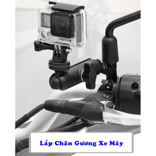 Part Gắn, Phụ Kiện Gắn Camera Hành Trình Vào Chân Gương Xe Máy
