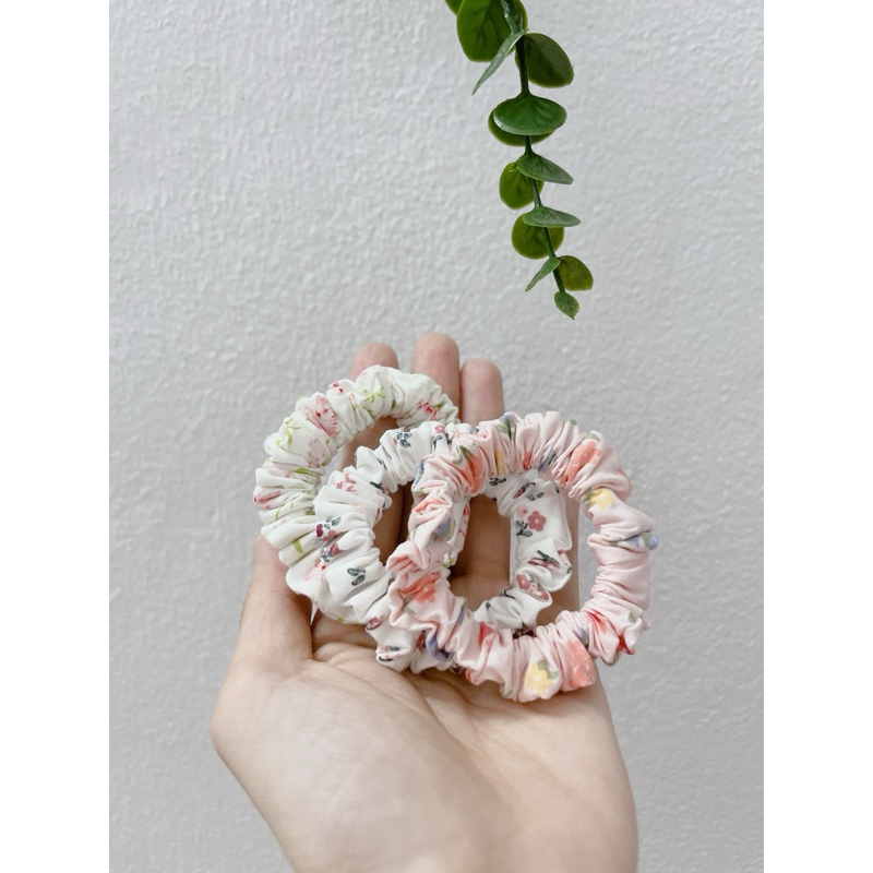 [Maymay1606] - Dây cột tóc, dây buộc tóc handmade scrunchies mini