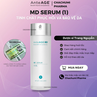 Tinh chất chống oxy hóa, phục hồi hàng rào bảo vệ da anteage md serum hydrating cream 30ml