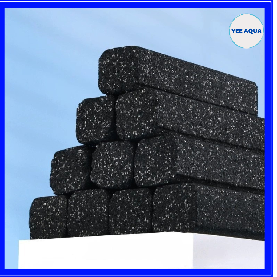 Combo 10 Sứ Lọc Than Hoạt Tính Cao Cấp YEE Size (15x3,5x3,5)cm, Vật Liệu Lọc Thế Hệ Mới Dành Cho Bể Cá Cảnh