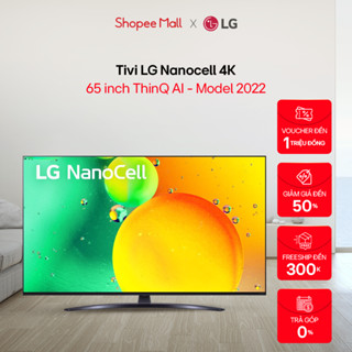 Smart Nanocell Tivi LG 65 Inch 4K 65NANO76SQA ThinQ AI - Model 2022