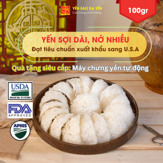 Tổ yến sào sạch tổ tròn xuất khẩu - Tặng máy chưng yến tự động