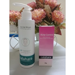 Combo bộ Calahara acne wash  [date 2027]