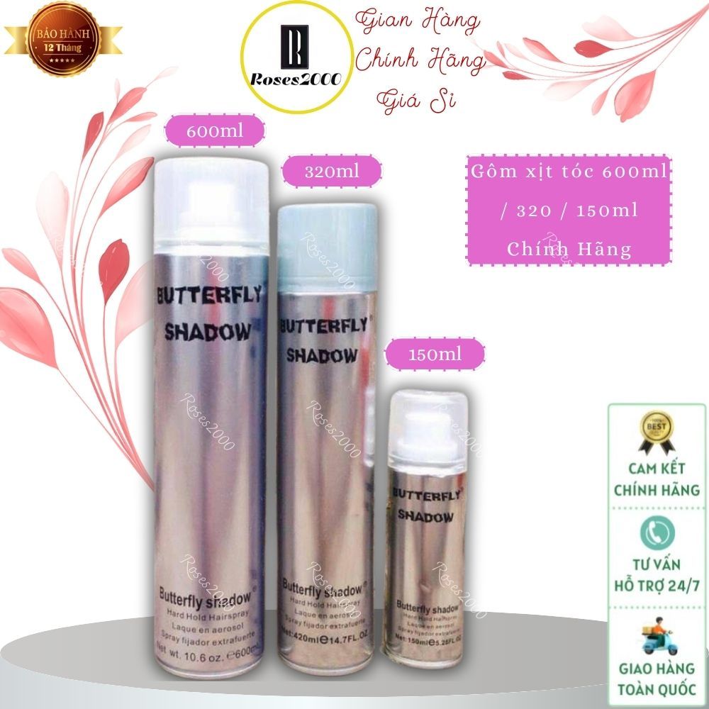 Keo Xịt Tóc Buttrelfy Shadow 320ml