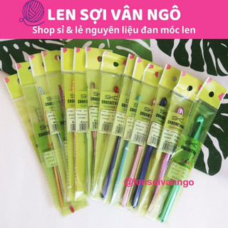 Kim móc len SKC cán kim loại (5mm/6mm/7mm/8mm/9mm/10mm)