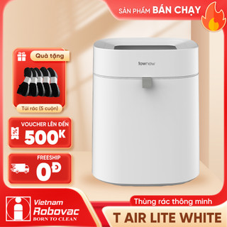 Thùng rác thông minh townew t air lite - tự động hàn túi - bản quốc tế - bh 12 tháng
