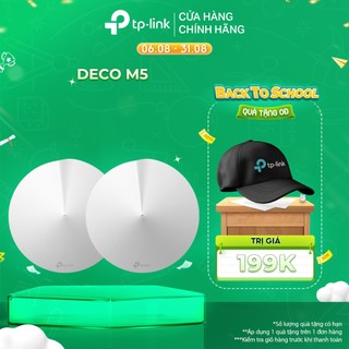 [Hỏa Tốc] Hệ Thống WiFi Mesh TP-Link Deco M5 Chuẩn AC 1300Mbps Dành Cho Gia đình
