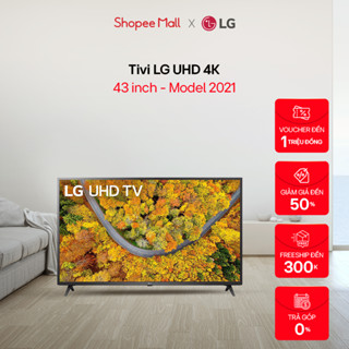 [Shopee - Lắp đặt 0Đ HN HCM] Smart UHD Tivi LG 43 inch 43UQ7550PSF  - Miễn phí lắp đặt