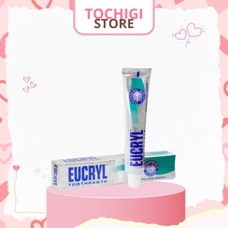 Kem đánh răng làm trắng răng hương bạc hà eucryl tooth paste freshmint 50g